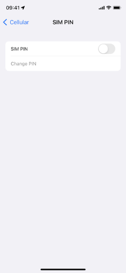 Kích hoạt tính năng ghim SIM trên iPhone để ngăn kẻ trộm