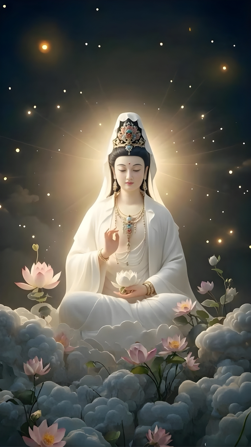 Ảnh Quan Thế Âm Bồ Tát 3D full HD chất lượng cao