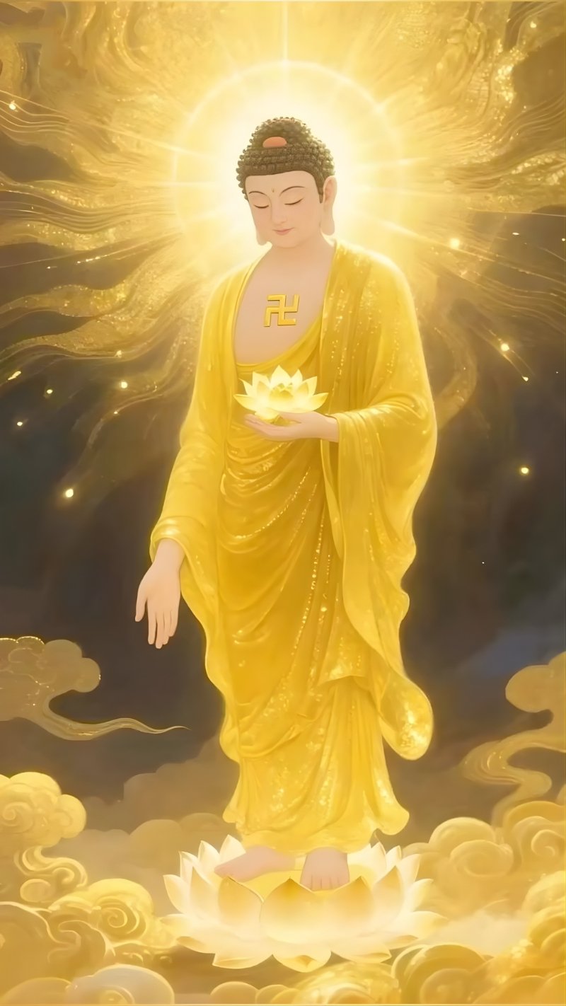 Hình nền Phật A Di Đà full HD cho smartphone