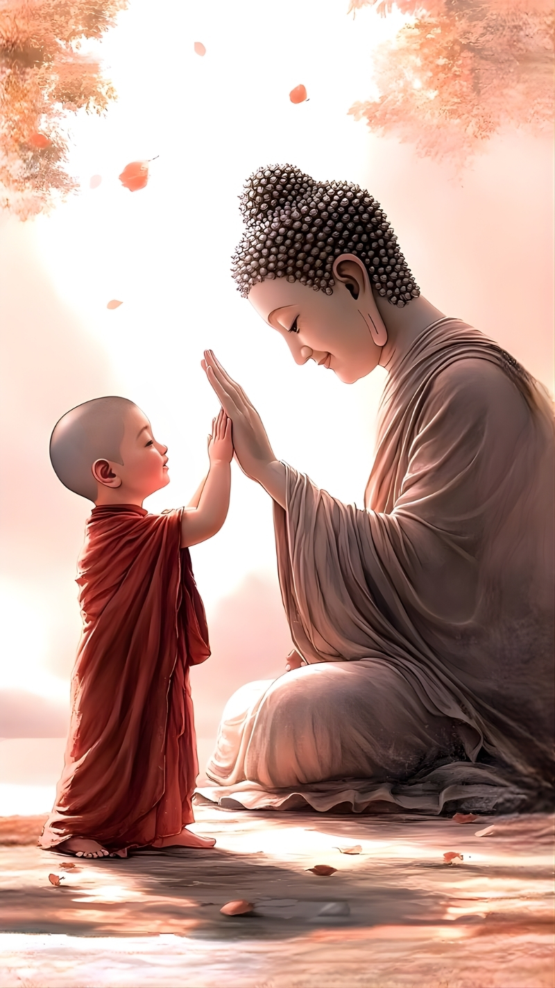 Hình nền Phật A Di Đà mang lại bình an và may mắn