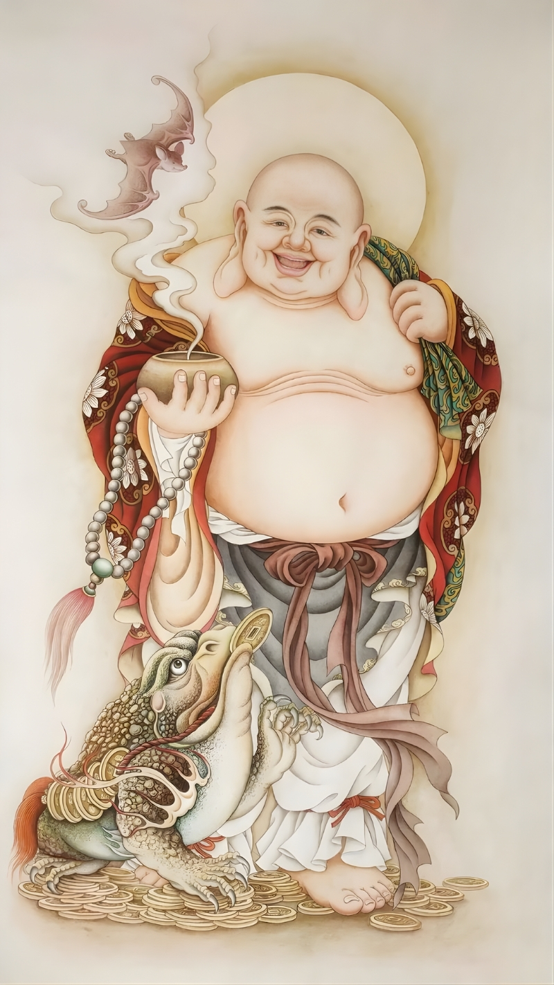 Hình nền Phật Di Lặc đẹp ý nghĩa cho điện thoại