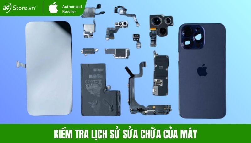 Kiểm tra lịch sử sửa chữa