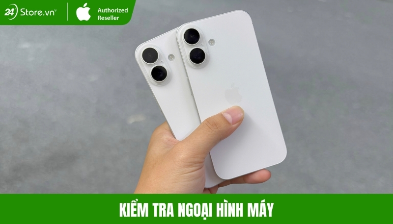 Kiểm tra ngoại hình máy