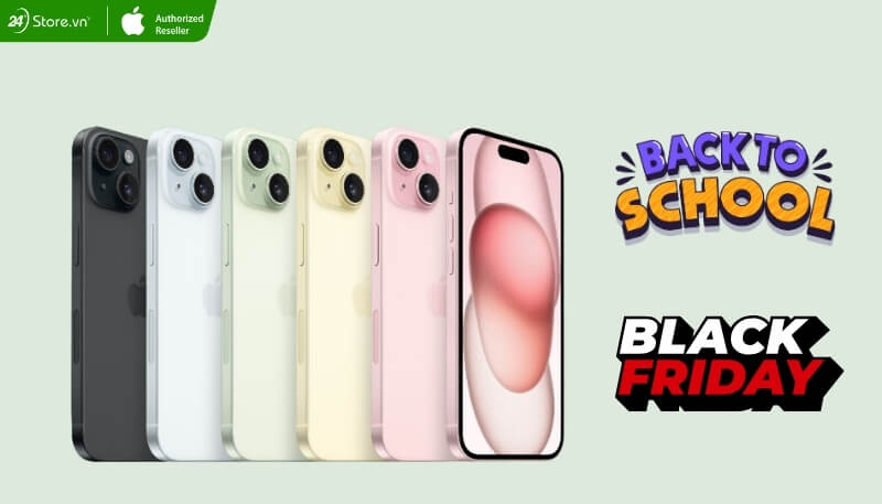 Mua iPhone vào dịp Black Friday và back to School
