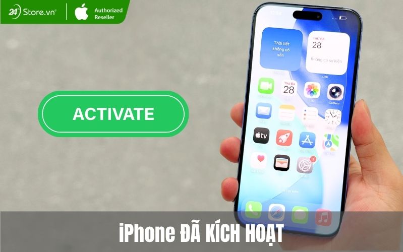 iPhone cũ đã kích hoạt