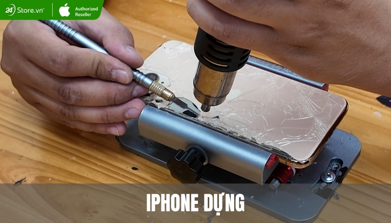 iPhone dựng