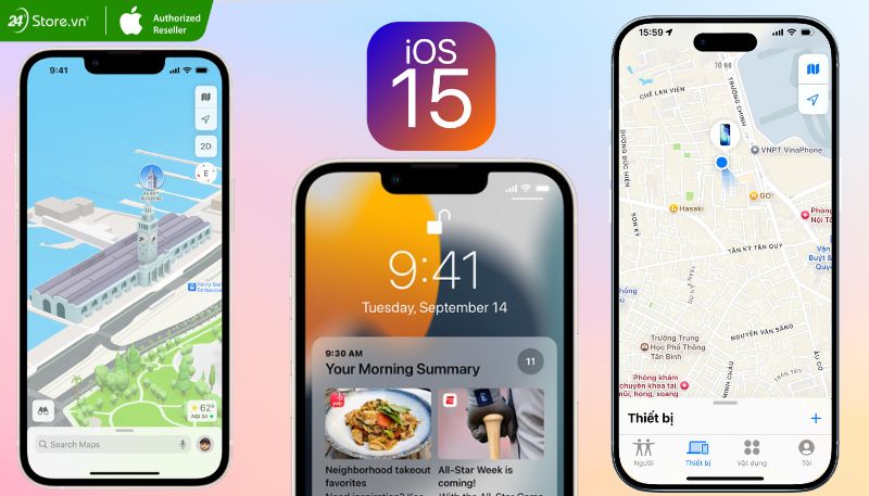 Tính năng FInd My trên iOS 15