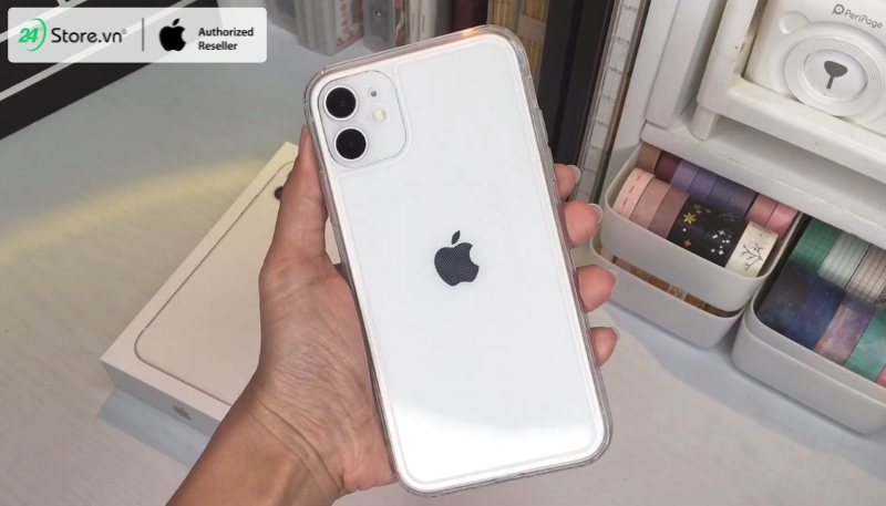 iPhone 11 màu trắng