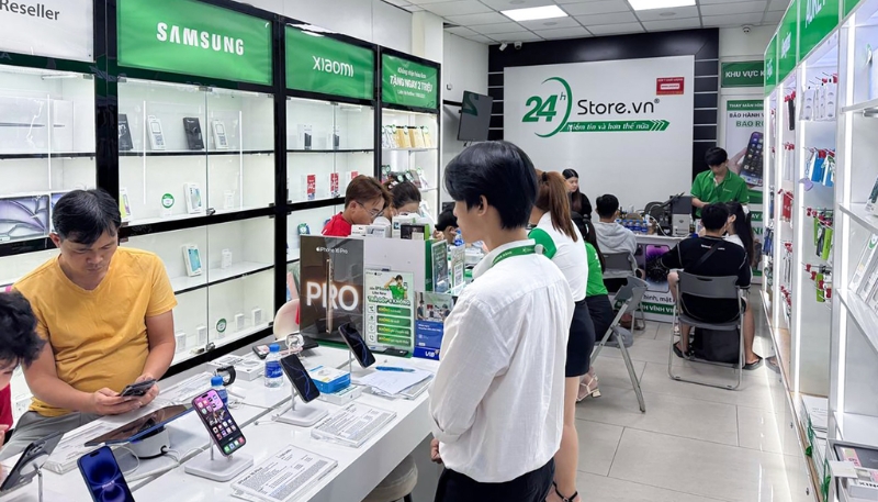mua iPhone màu trắng chính hãng giá rẻ uy tín tại 24hStore