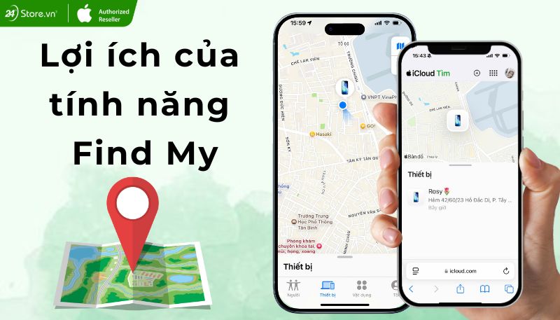 Lợi ích của tính năng Find My
