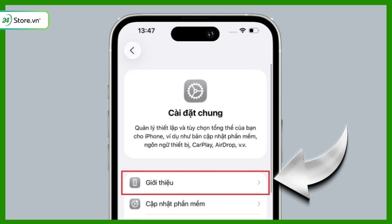 cách kiểm tra iphone trả bảo hành bước 1