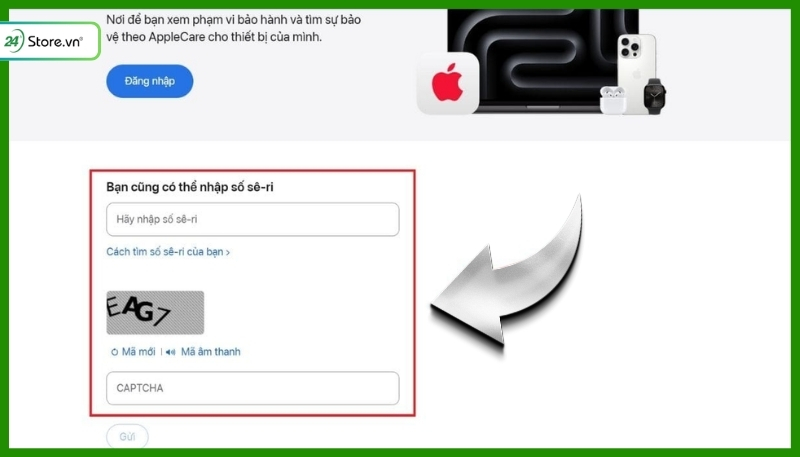cách kiểm tra iphone trả bảo hành bước 3