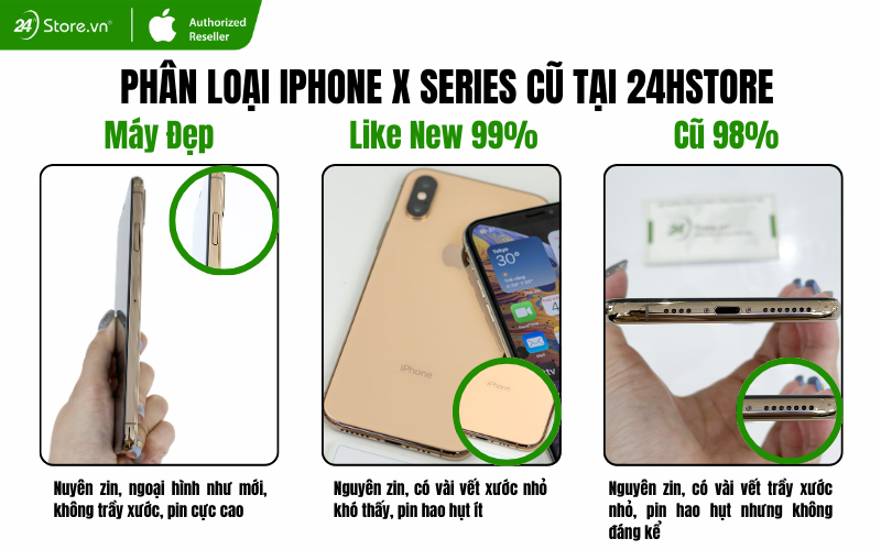 iphone x series cũ