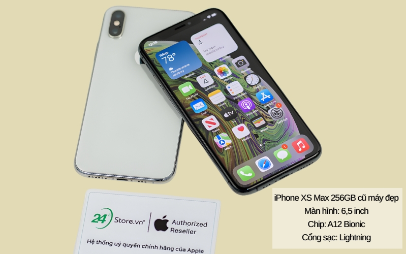 iphone xs max 256gb cũ máy đẹp chính hãng