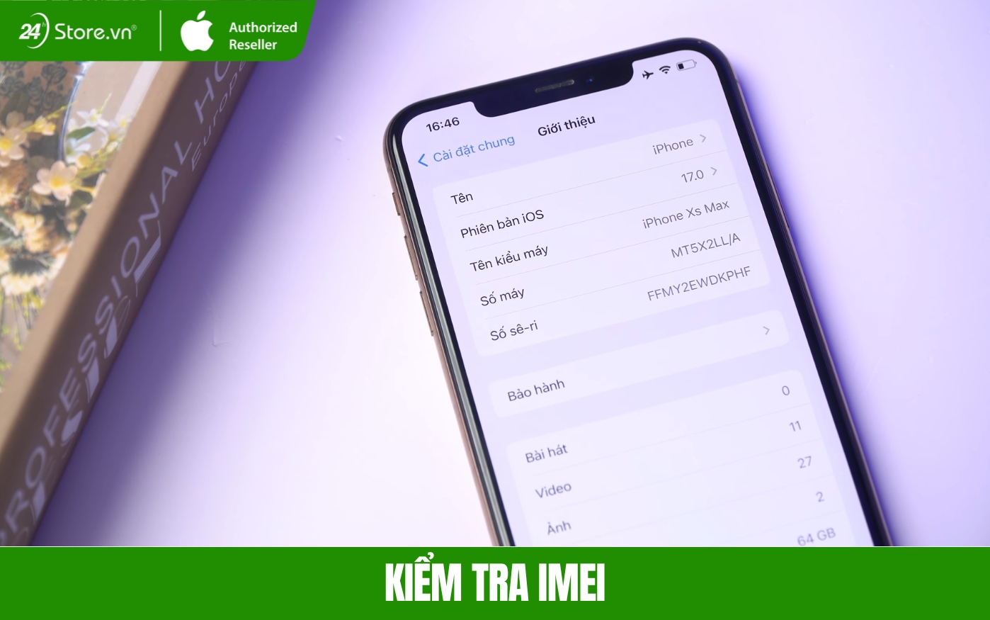 iphone xs max cũ nguyên zin vna