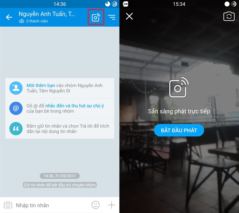 Livestream kham pha 7 tinh nang cuc hay tren zalo hinh anh 2