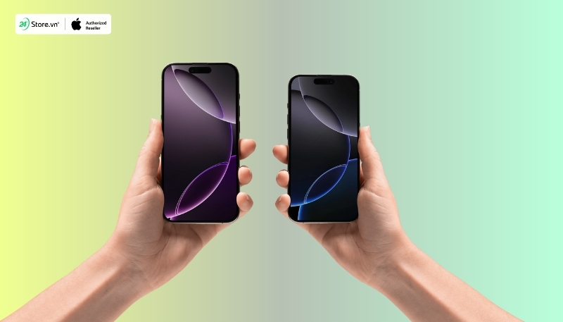 kích thước màn hình iphone 16 và iphone 16 plus