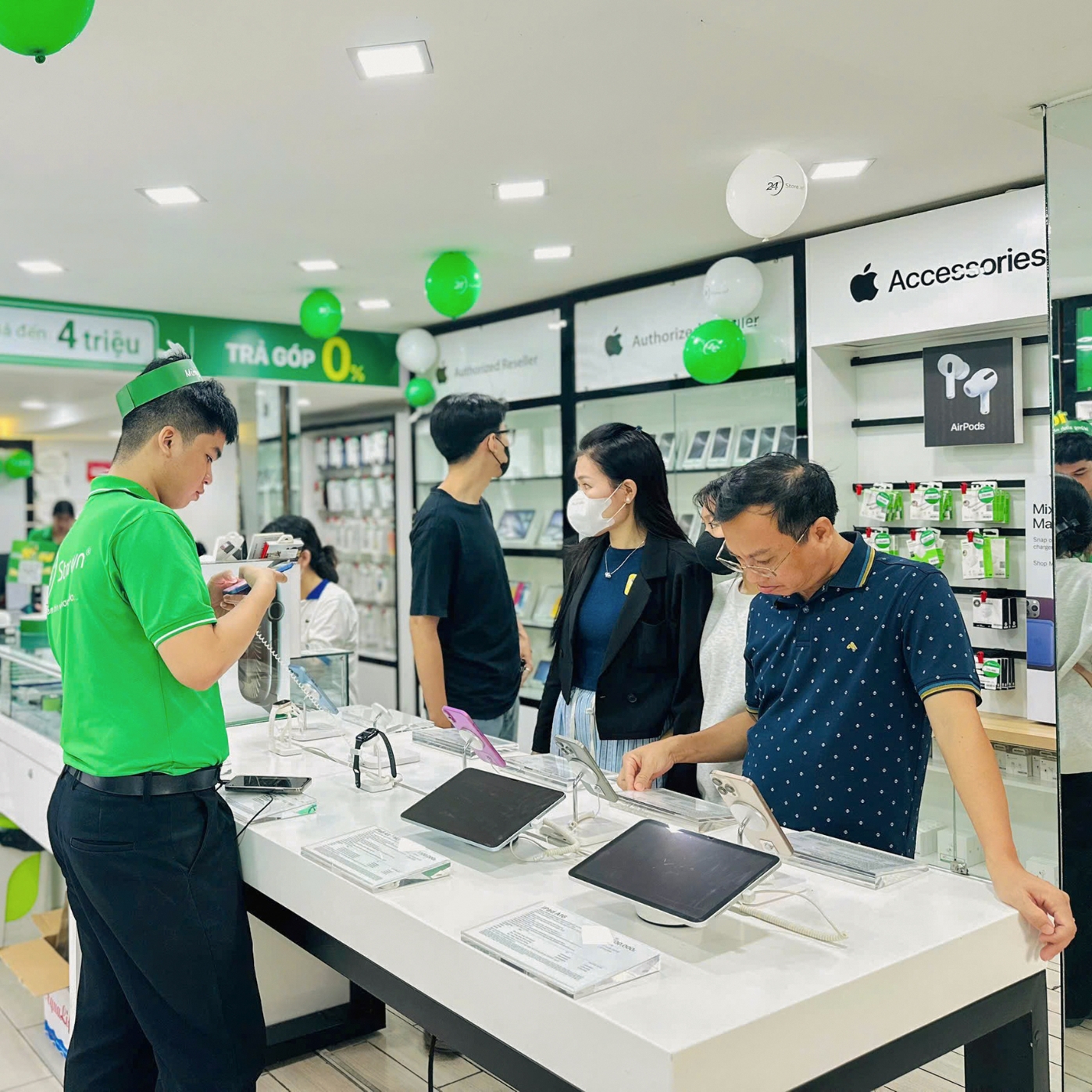 macbook air m3 16gb giá rẻ tại 24hstore