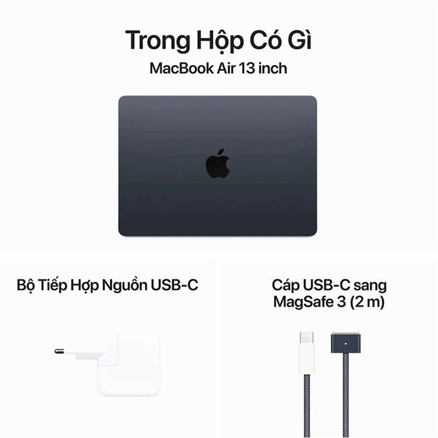 macbook air m3 chính hãng apple