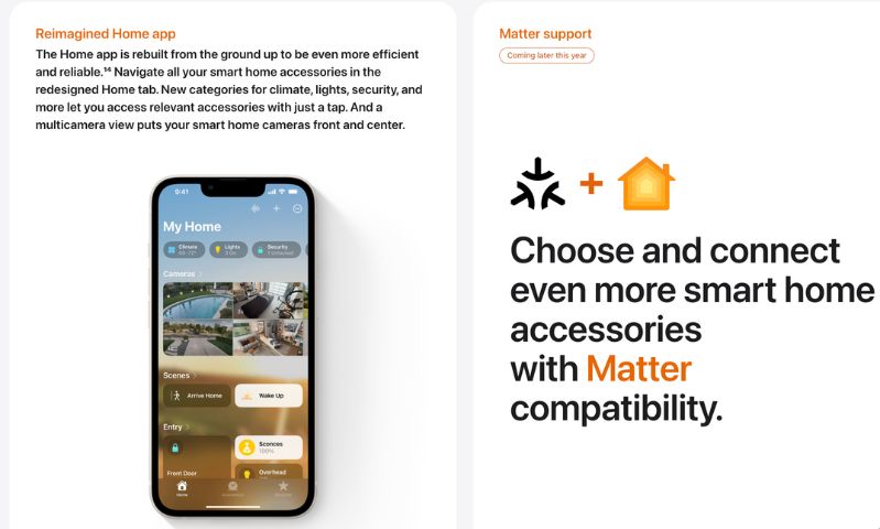 iOS 16.1 beta 3: Giao diện màn hình khoá được thiết lập lại để thao tác dễ dàng hơn Matter Accessories bị loại bỏ khỏi iOS 16 beta 3