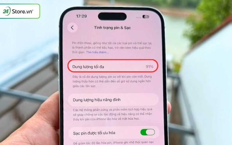 nên mua iphone cũ pin trên 90%