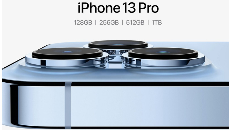 So sánh iPhone 13 512GB và iPhone 13 1TB