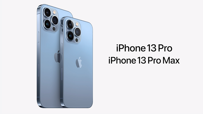 iPhone 13 và iPhone 13 Pro đều có camera góc rộng