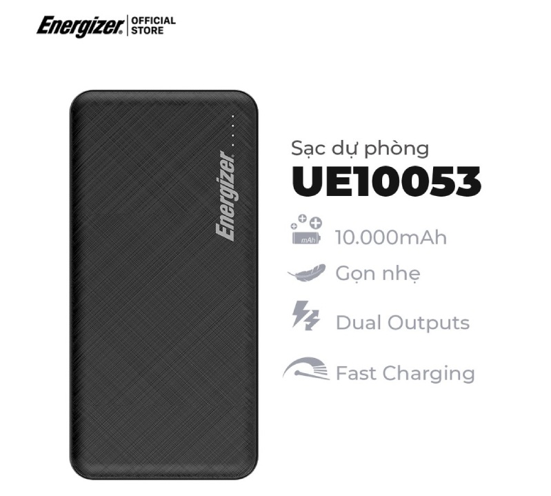 sạc dự phòng Energizer UE10053BK 1