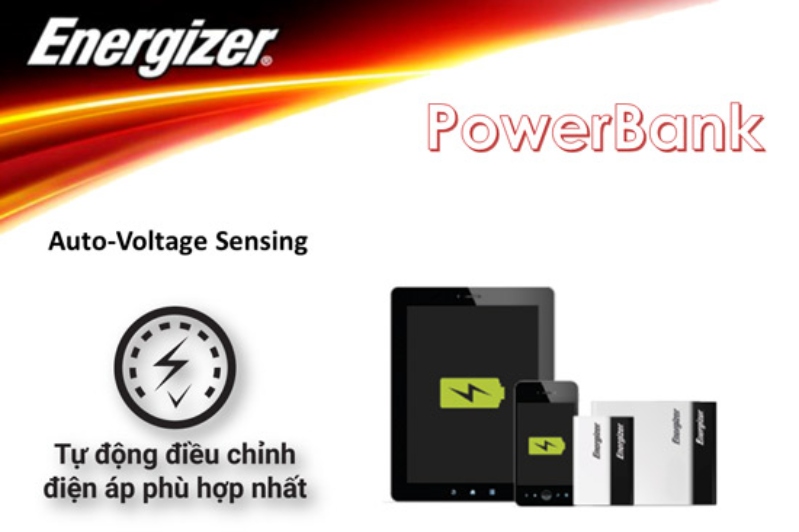 sạc dự phòng Energizer UE10053BK 3