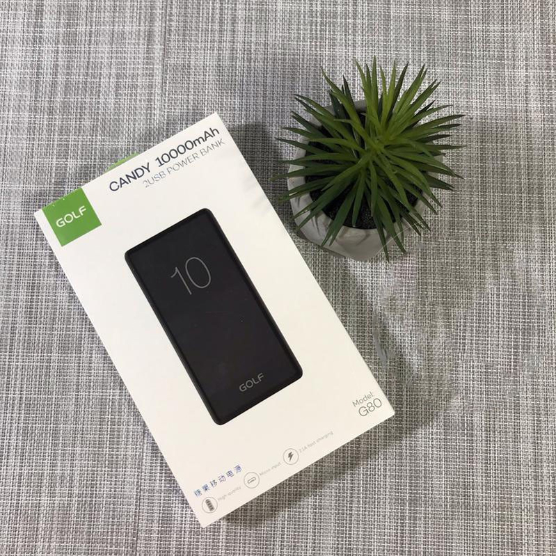 sạc dự phòng golf g80 10000mah hình 1 Sản phẩm không thể thiếu khi ra ngoài của bất kì ai