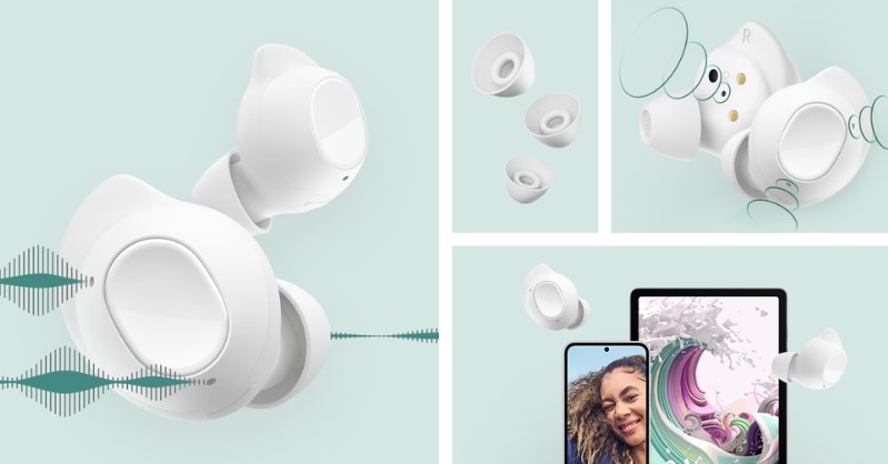 Tai nghe Bluetooth Samsung Galaxy Buds FE Buds FE sử dụng công nghệ Bluetooth 5.0 đảm bảo kết nối ổn định