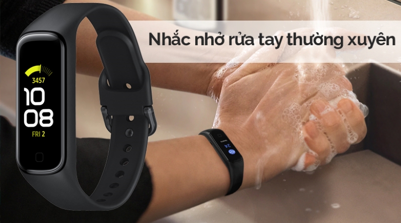 Samsung Galaxy Fit 2 H6 Samsung Galaxy Fit 2 nhắc rửa tay