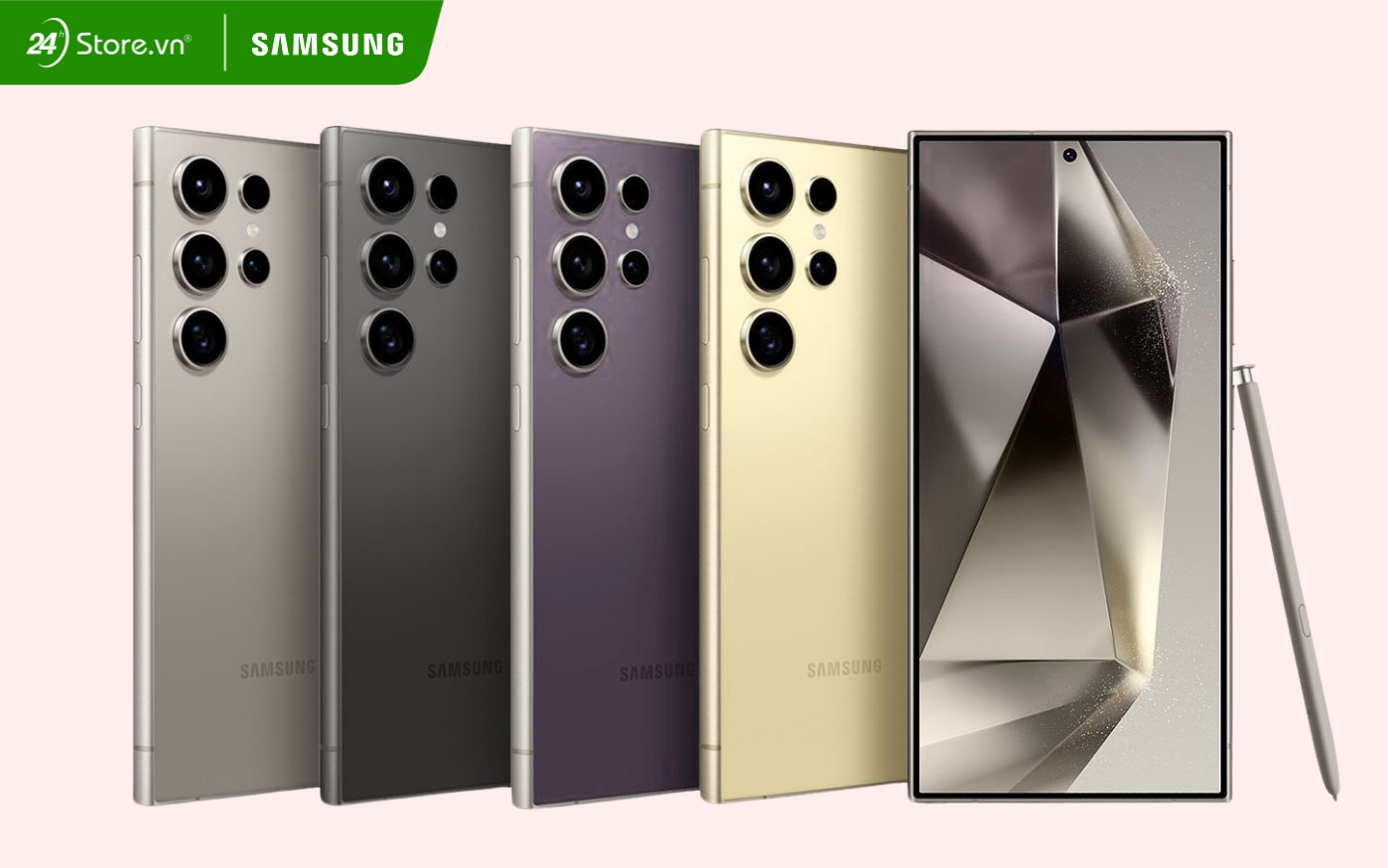 samsung galaxy s24 ultra có mấy màu