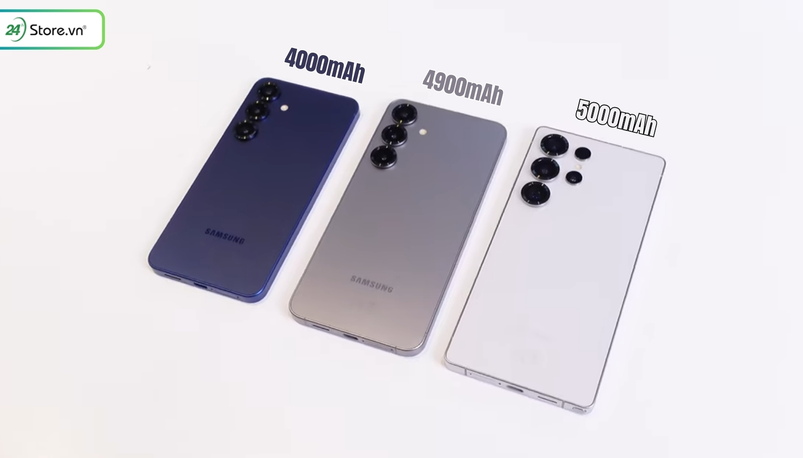 Đánh giá 3 phiên bản Galaxy S25 về pin