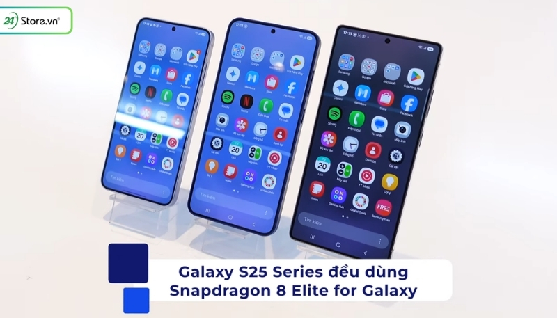 Galaxy S25 Series dùng Snapdragon 8 Elite for Galaxy