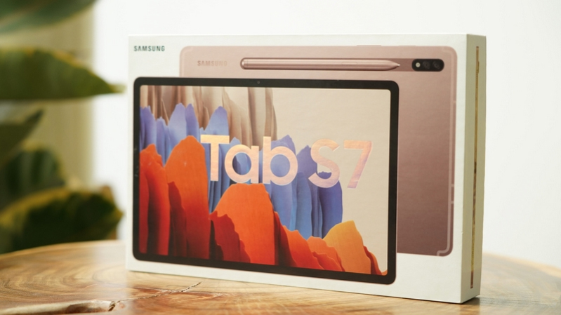 samsung galaxy tab s7 wifi hình 1 Chiếc máy tính bảng được khen ngợi suất sắc từ vẻ ngoài đến tính năng