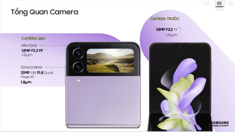 Samsung Galaxy Z Flip4 camera