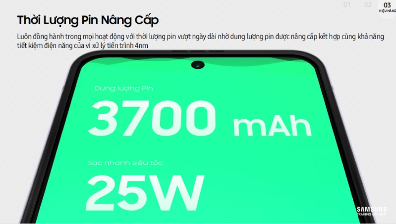 Samsung Galaxy Z Flip4 4 Samsung Galaxy Z Flip4 viên pin