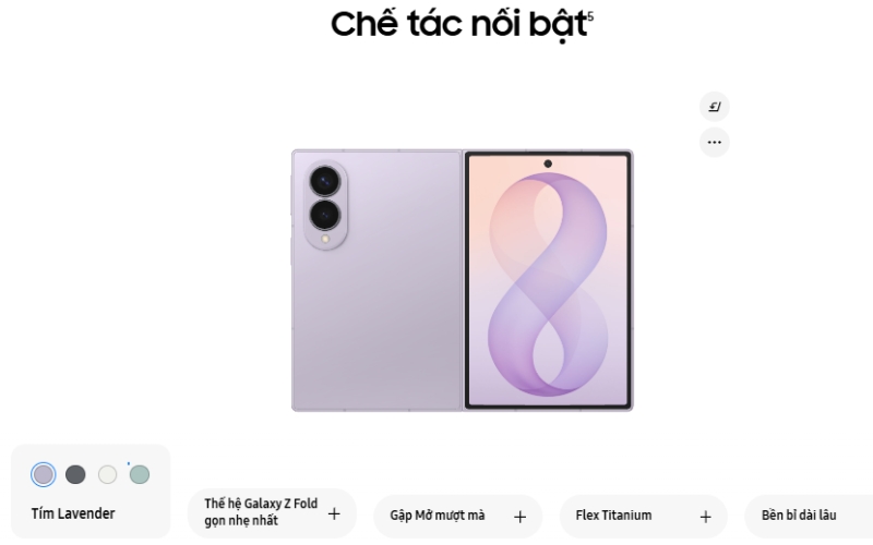  samsung galaxy z fold8 có gì nổi bật