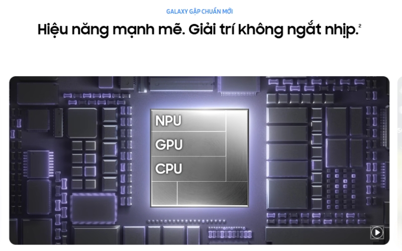 hiệu năng samsung galaxy z fold8 