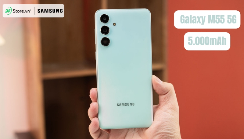 Samsung pin trâu 5000mAh M55