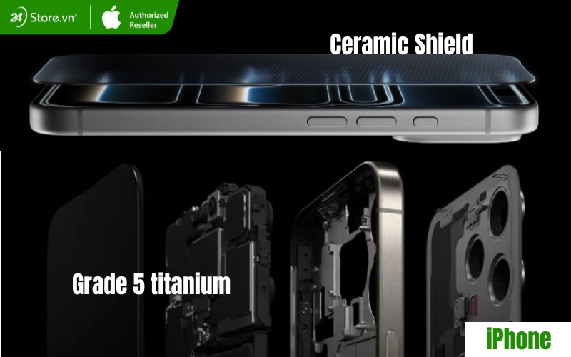 độ bền khung của điện thoại iphone