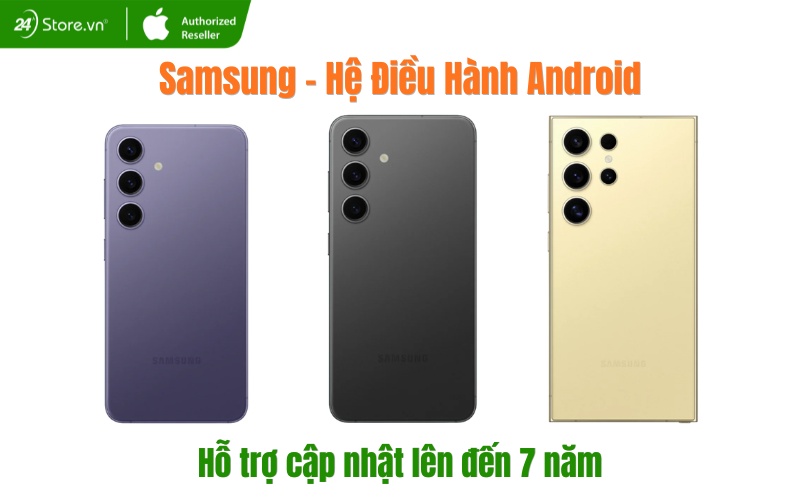hệ điều hành samsung hỗ trợ mấy năm