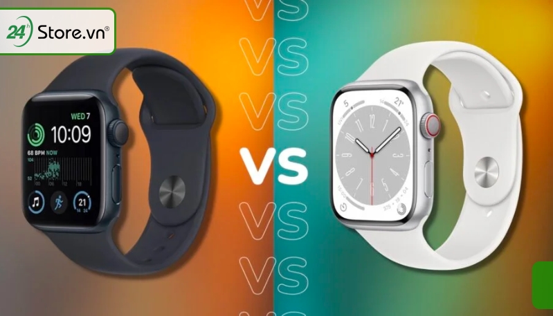 So sánh Apple Watch 7 và 8