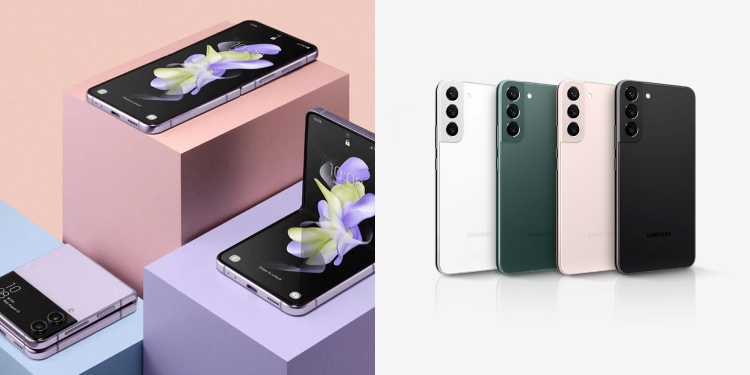 Thiết kế Flip4 và S22 có sự khác biệt lớn
