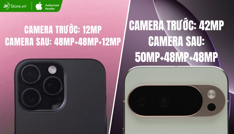 So sánh camera Pixel 10 Pro XL và iPhone 16 Pro Max