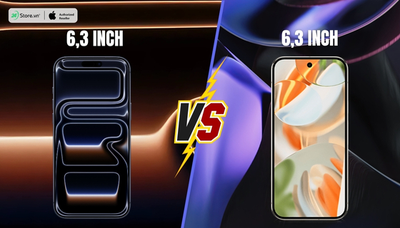 so sánh google pixel 9 pro và iphone 17 pro