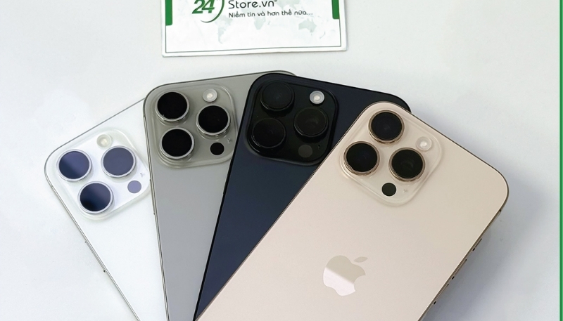 Các màu của iPhone 16 Pro Max