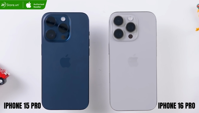 tổng quan iphone 16 pro và iphone 15 pro