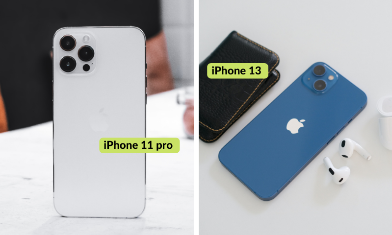 So sánh iPhone 11 pro và iPhone 13 - Siêu phẩm nào đáng mua hơn? so sánh iPhone 11 Pro và iPhone 13